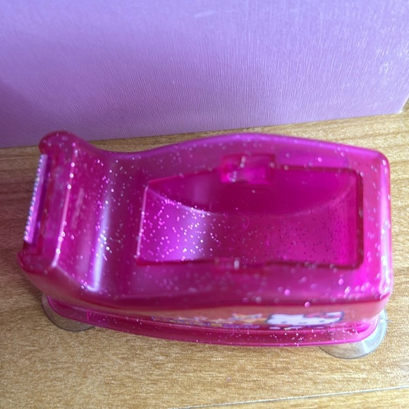 Vintage 2002/2003 Hello Kitty Pink Sparkle Desk Set - Picture 4 of 12